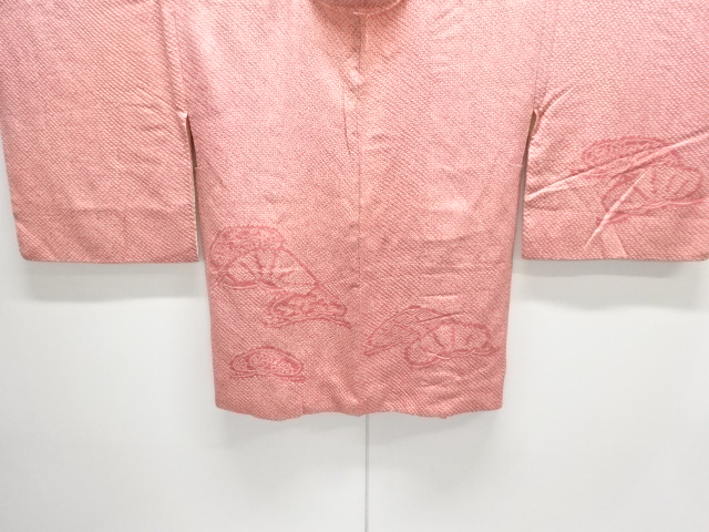 Japanese Kimono / Chirimen Kinsha Silk